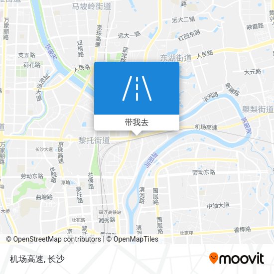 机场高速地图
