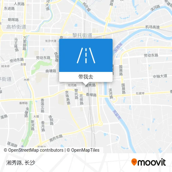 湘秀路地图