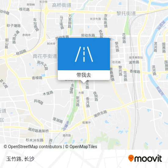 玉竹路地图