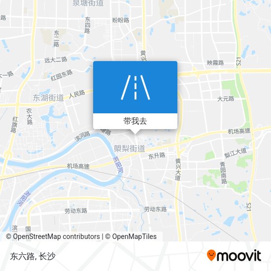 东六路地图