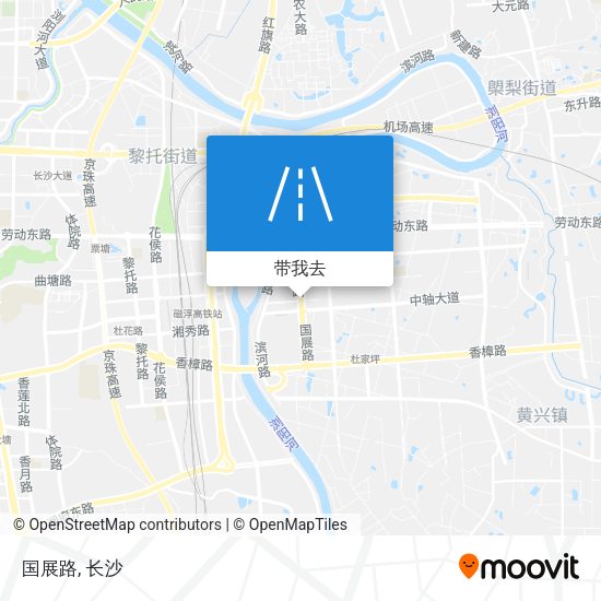 国展路地图
