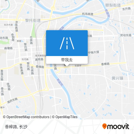 香樟路地图