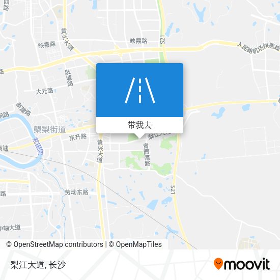 梨江大道地图
