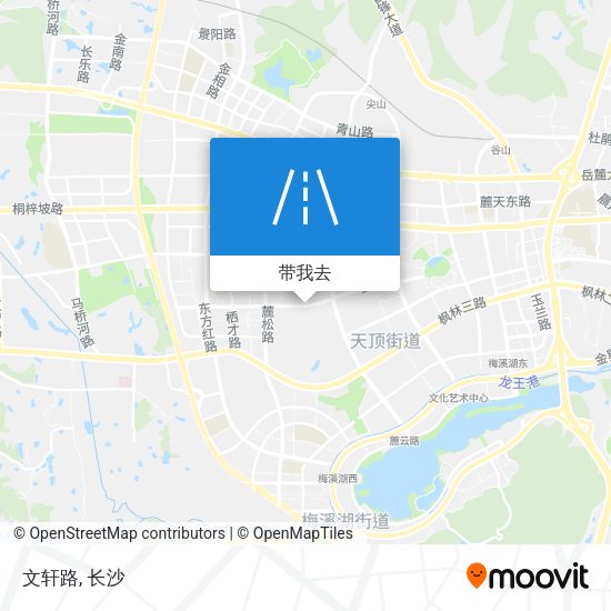 文轩路地图