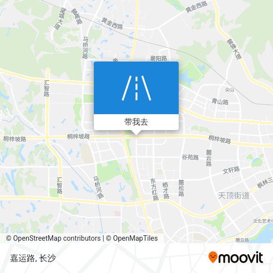 嘉运路地图