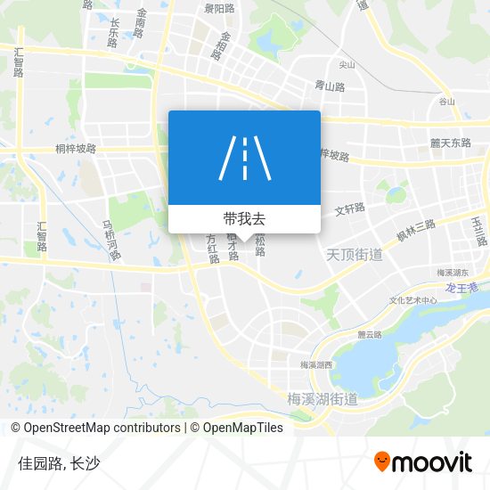 佳园路地图