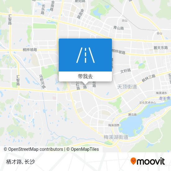 栖才路地图