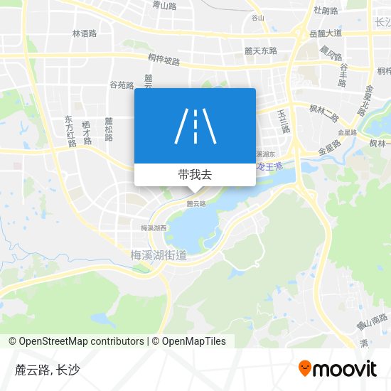 麓云路地图