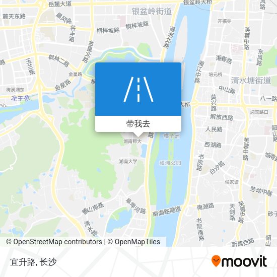 宜升路地图