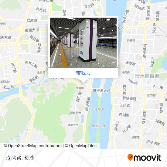 溁湾路地图