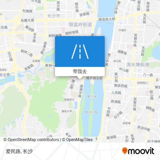 爱民路地图