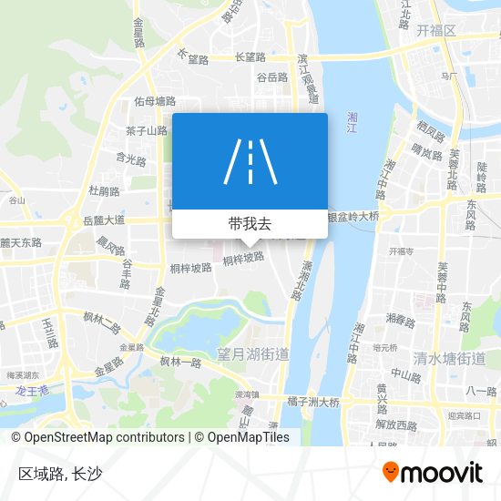 区域路地图