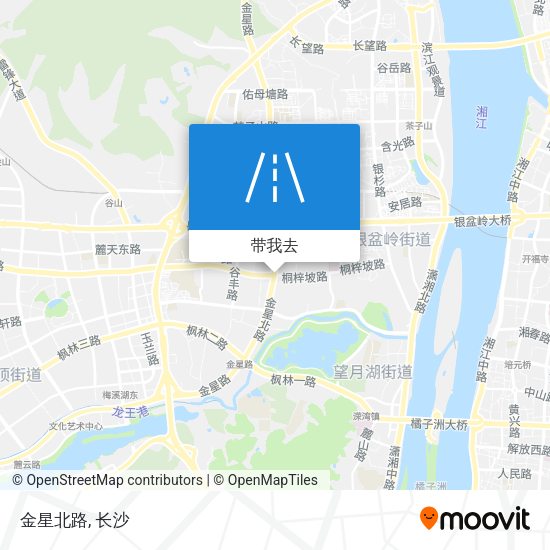 金星北路地图