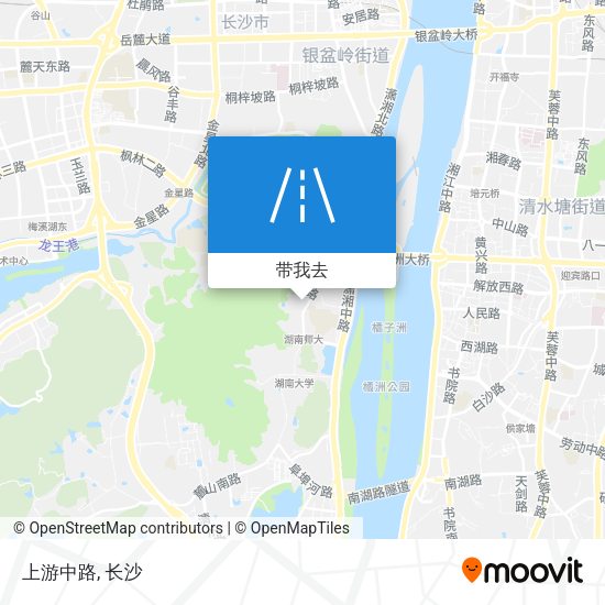 上游中路地图