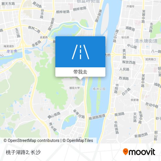 桃子湖路2地图