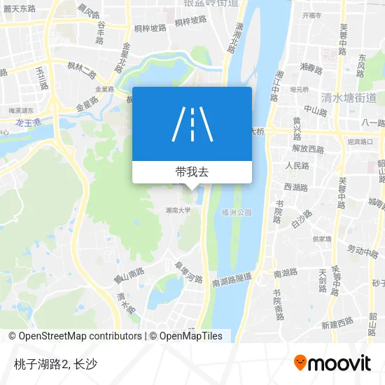 桃子湖路2地图