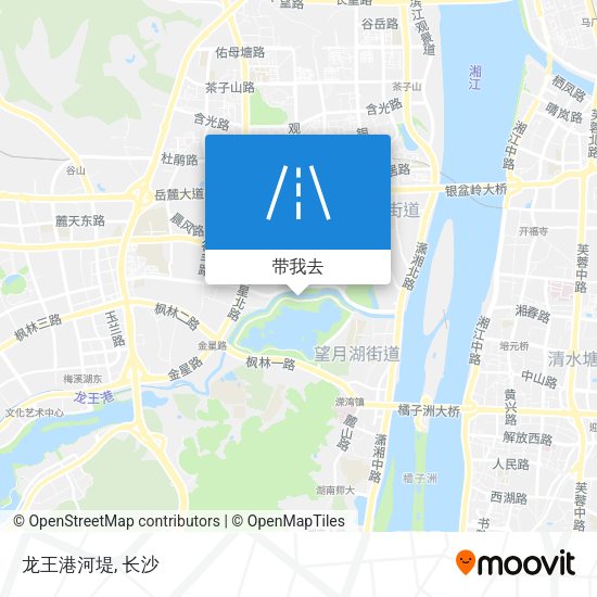 龙王港河堤地图