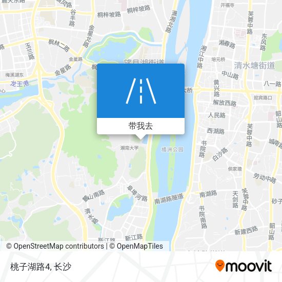 桃子湖路4地图