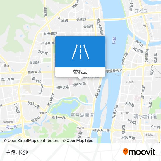 主路地图