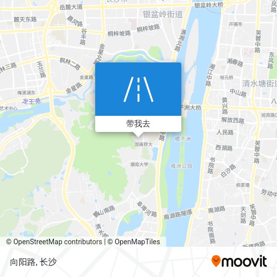 向阳路地图