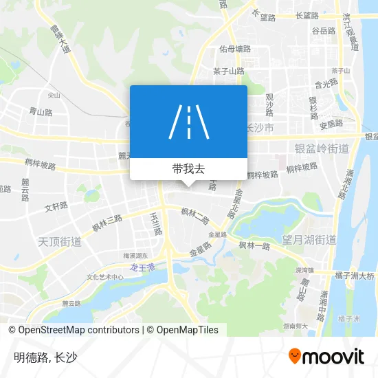 明德路地图