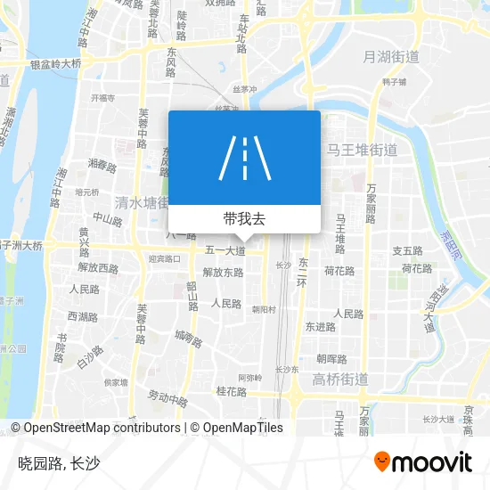 晓园路地图