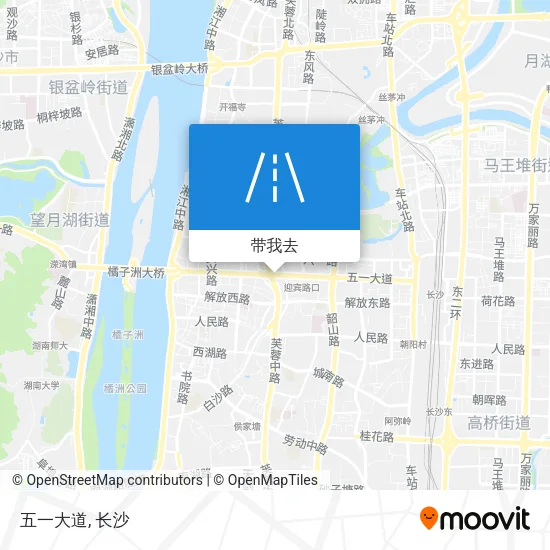 五一大道地图
