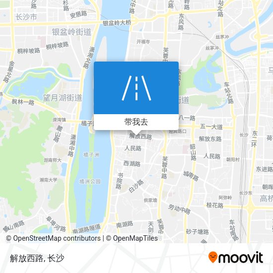 解放西路地图