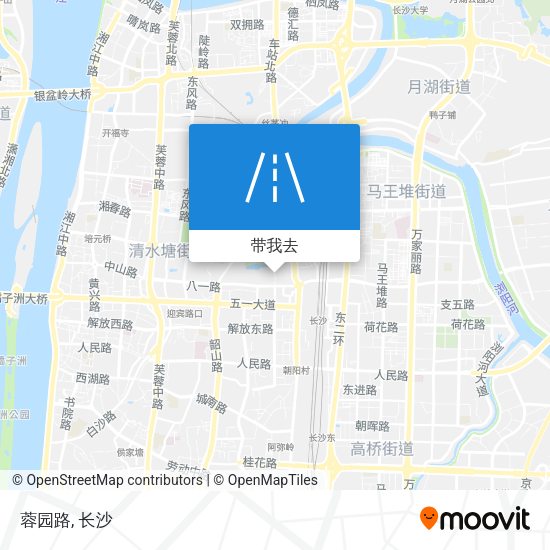 蓉园路地图
