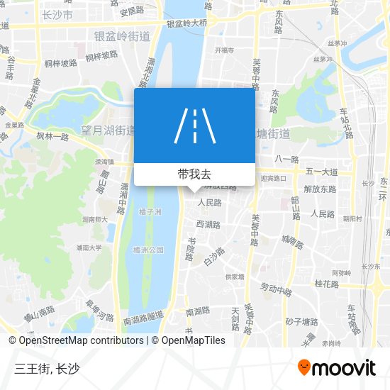 三王街地图