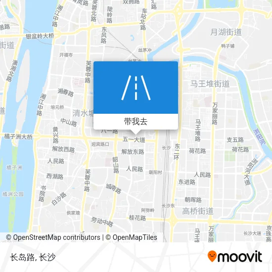 长岛路地图
