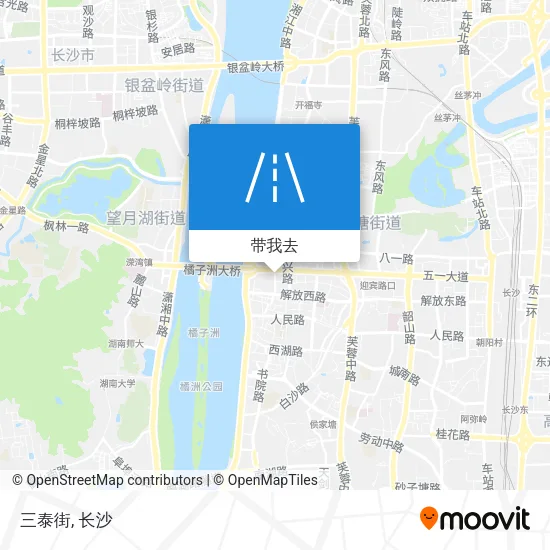 三泰街地图