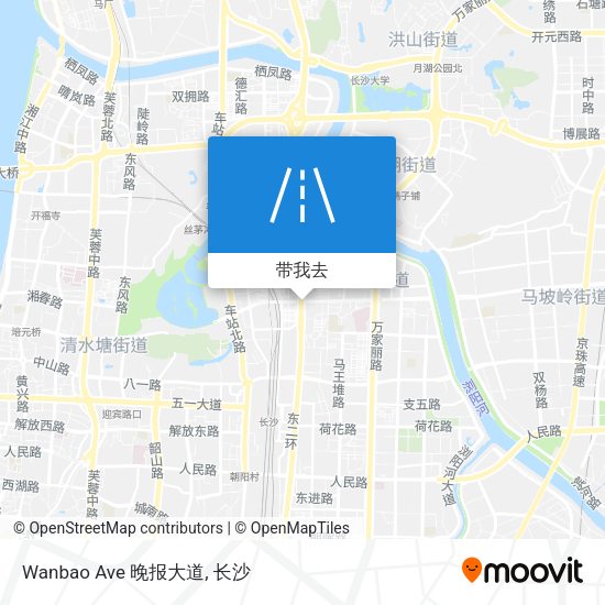 Wanbao Ave 晚报大道地图