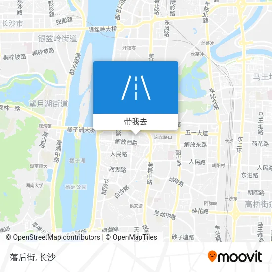 藩后街地图