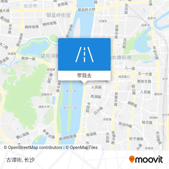 古谭街地图