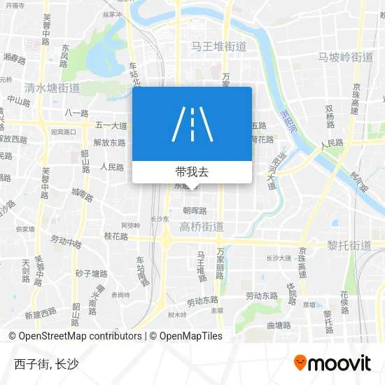 西子街地图