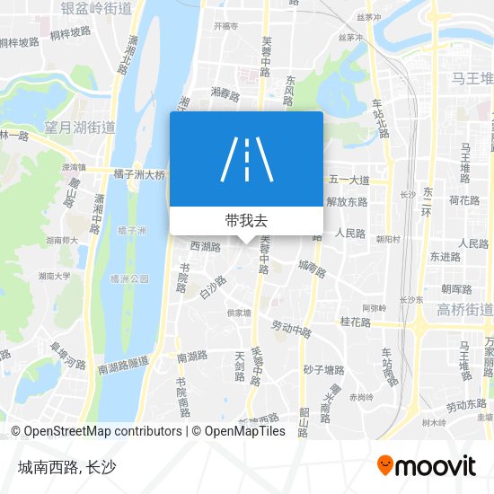 城南西路地图