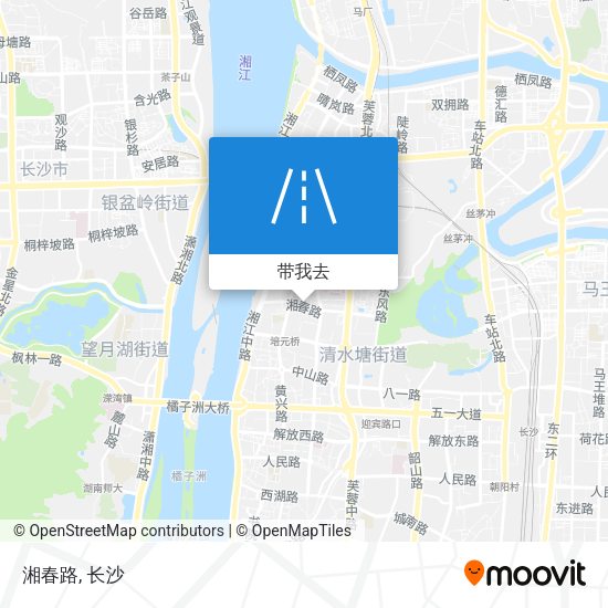 湘春路地图