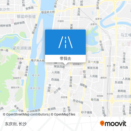 东庆街地图