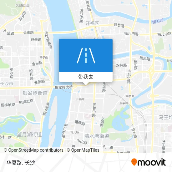 华夏路地图