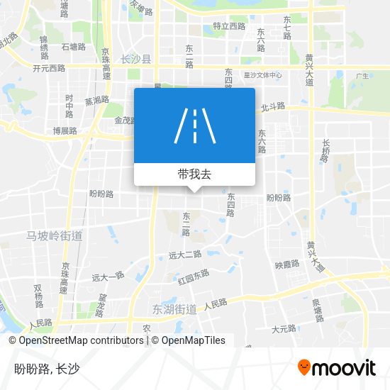 盼盼路地图