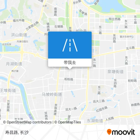 寿昌路地图