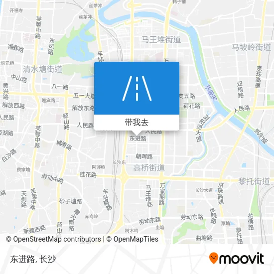 东进路地图