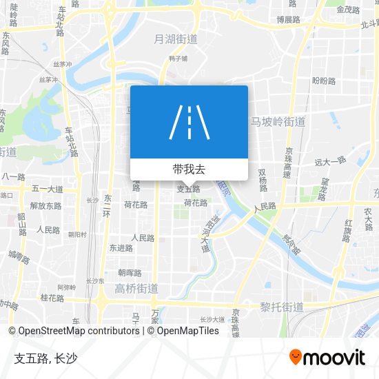 支五路地图