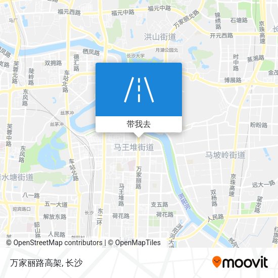 万家丽路高架地图