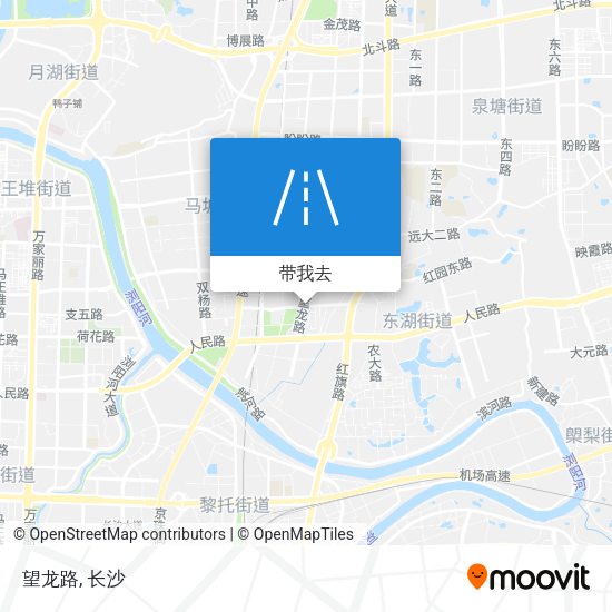 望龙路地图
