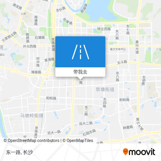 东一路地图