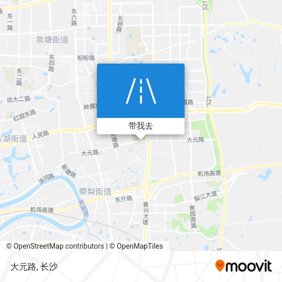大元路地图