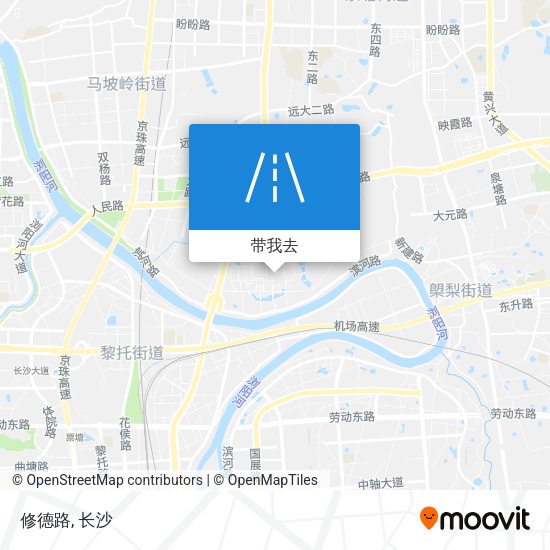 修德路地图
