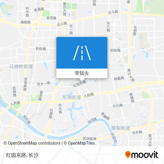 红园东路地图